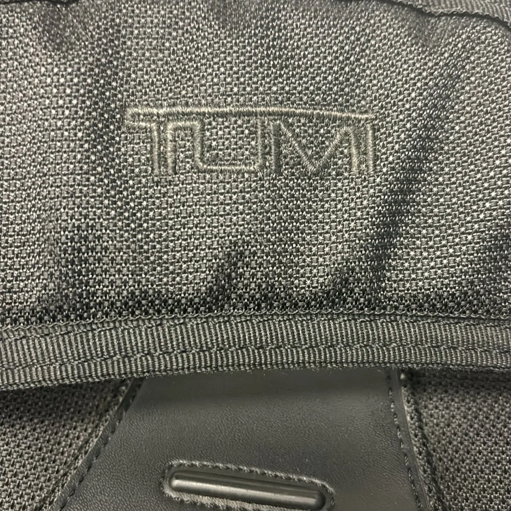 TUMI Black Messenger Bag